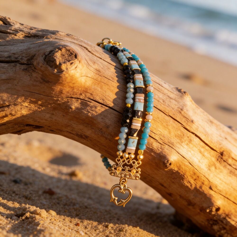 Multi-strand Beaded Bracelet